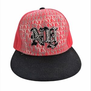KBETHOS Unisex Adult Fitted New York Baseball Cap/Hat w/Rhinestones & Embroidery